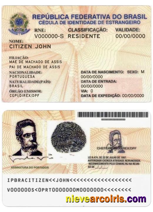 Brasil resident permit